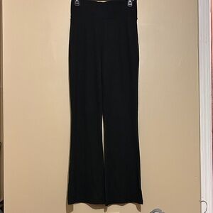 GAP Black Ribbed Waist Pants